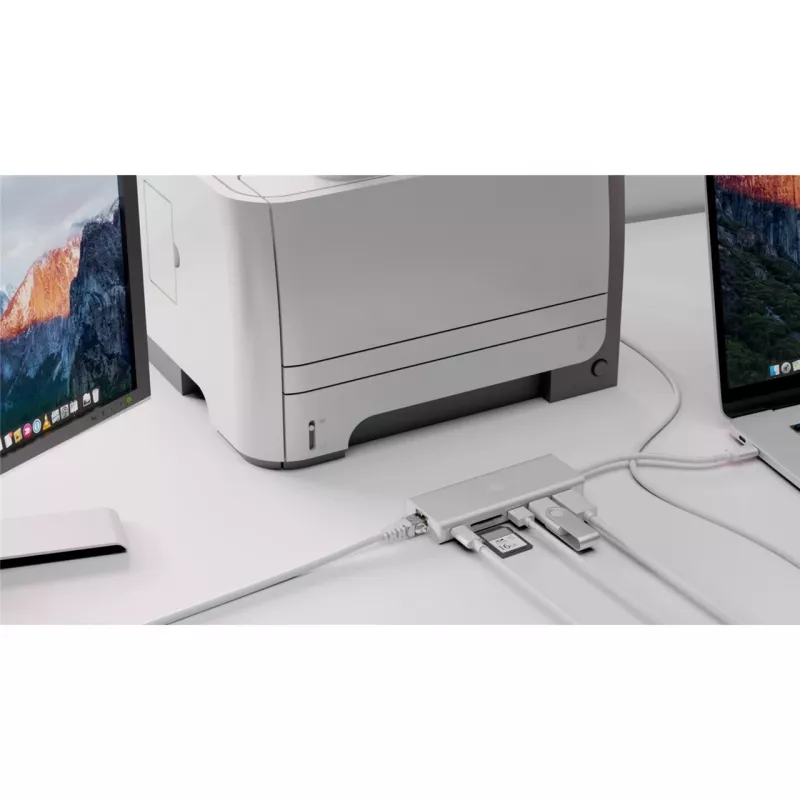 Wentronic goobay - dokovacia stanica - (USB-C) - 10Mb LAN (76788)