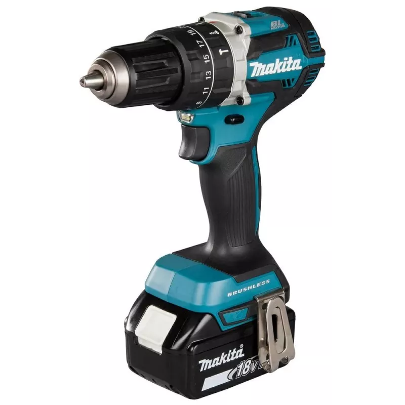 Makita DHP484RTJ vŕtačka rýchloupínacie skľučovadlo 1,8 kg čierna, modrá