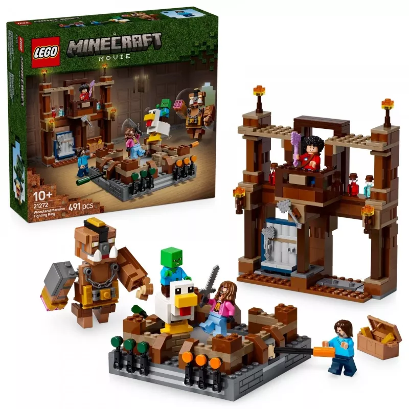 LEGO MINECRAFT 21272 Lesný bojový ring