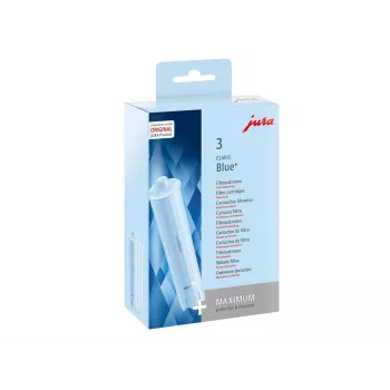 Filtračná kazeta na vodu JURA CLARIS Blue+ — kompatibilná s Jura, kapacita 65 L, balenie 3 ks
