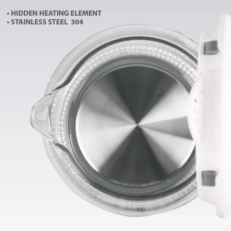 Elektrická sklenená kanvica Maestro MR-056-sivá 1,7 L 2200 W