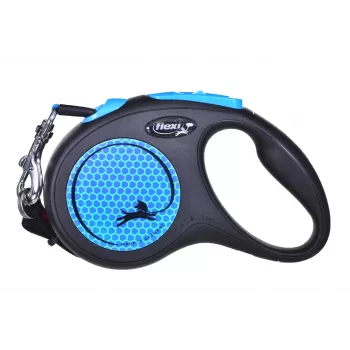 FLEXI New Neon M - navíjacie vodítko - 5 m