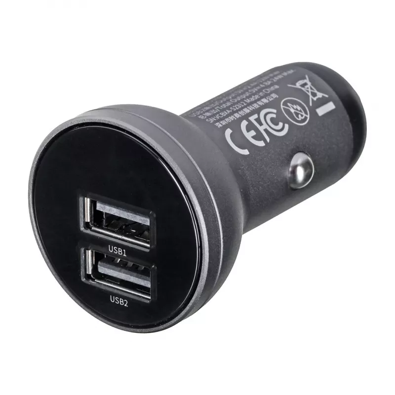 Baseus CCBX-0G mobilná nabíjačka univerzálna čierna, sivá, autozapaľovač do auta