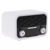 Prenosné rádio Adler AD 1185 – FM, Bluetooth 4.0, MP3, SD karta, AUX, 1800 mAh batéria, LCD displej, Micro-USB nabíjanie