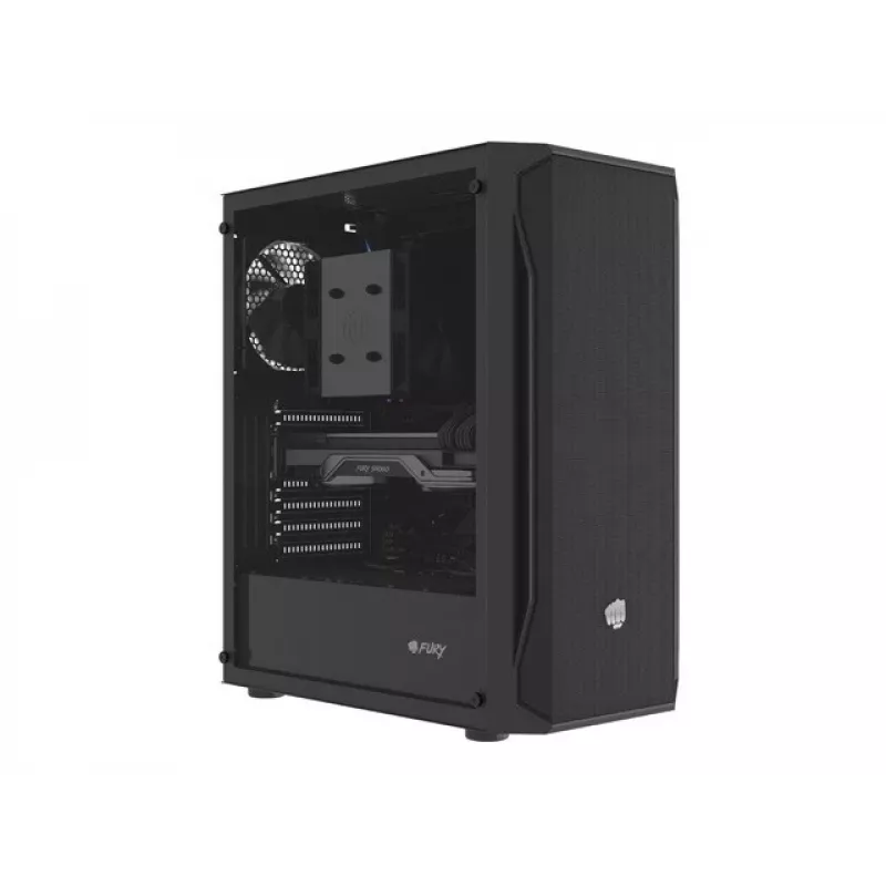 Natec Fury Shobo SH4F - PC skriňa - Tower - čierna