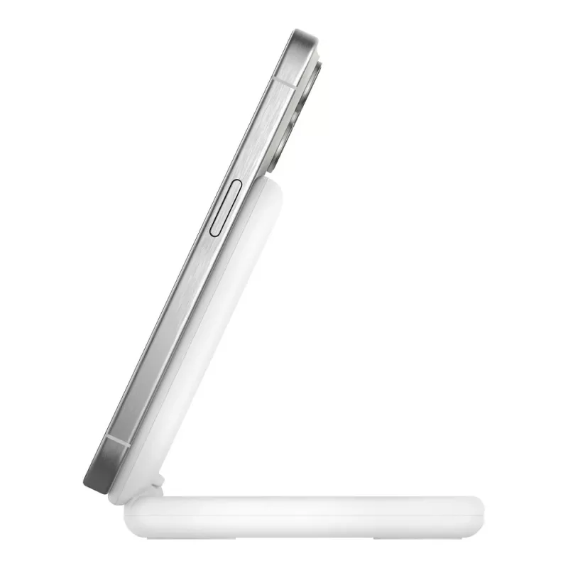 Belkin BoostCharge slúchadlá, smartfón biela USB bezdrôtové nabíjanie rýchle nabíjanie do interiéru