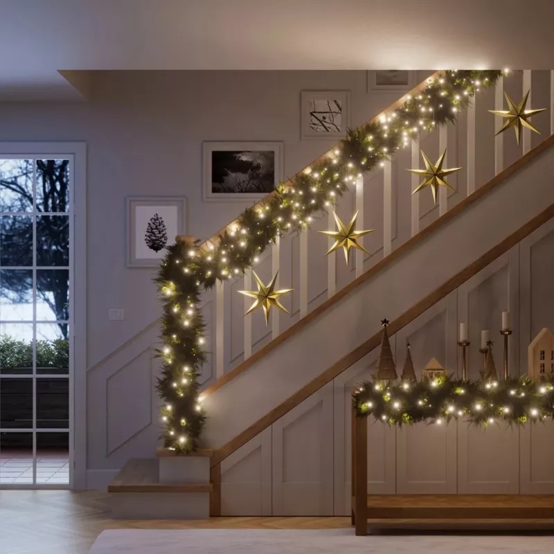 Smart sviatočná svetelná reťaz NANOLEAF 1D STARTER KIT 250 LED 20 m IP44 (NF084K02-20XLS)