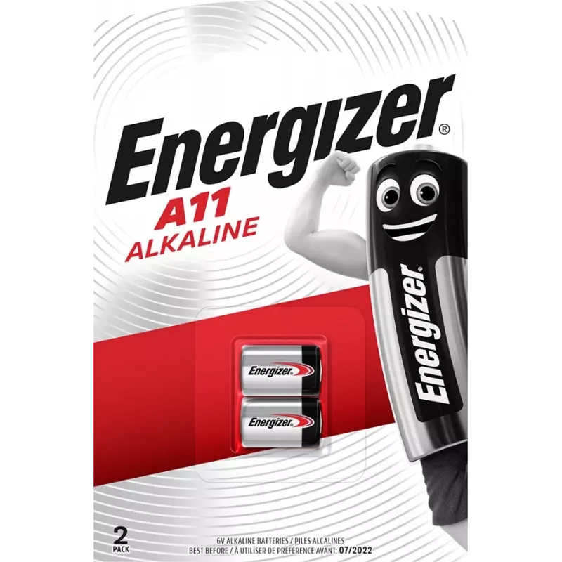 Energizer A11/E11A alkalická batéria 6 V, 2 ks