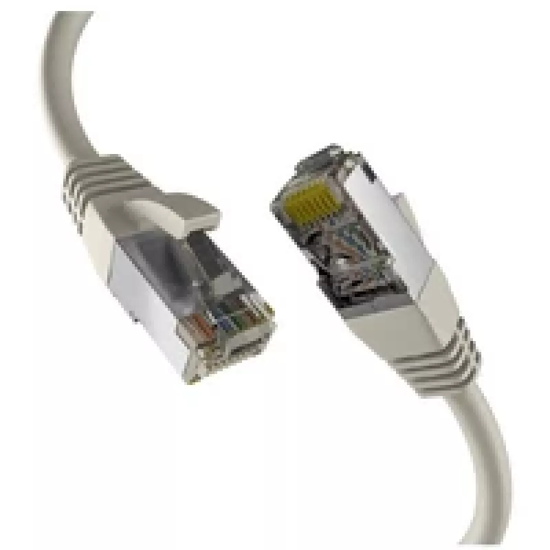 Sieťový kábel EFB Elektronik EC020200263 RJ-45 Cat8.1 10 m sivý