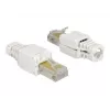 Káblový konektor DeLOCK 86415 RJ-45 biely