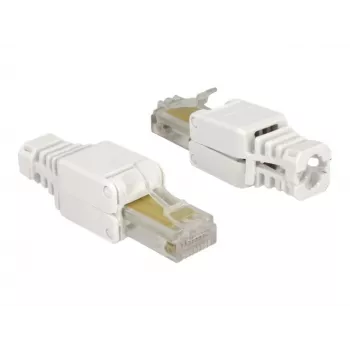 Káblový konektor DeLOCK 86415 RJ-45 biely