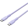 CANYON kábel OnWire 60CL C-C 60W COLOR pletený 1m fialový
