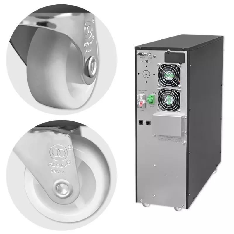 Záložný zdroj QOLTEC 52283 6kVA 6000W PF 1.0