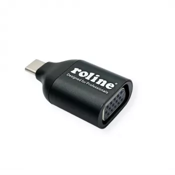 ROLINE 12.03.3228 USB grafický adaptér 1920 x 1080 pixelov čierny (12.03.3228)