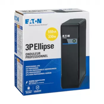 Eaton 3P Ellipse 550 UPS (zdroj neprerušovaného napájania) Standby (Offline) 0,55 kVA 330 W 4 AC výstupy