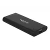 Delock - puzdro na úložisko - M.2 - M.2 NVMe karta - USB 3.1 (Gen 2) - čierna (42614)
