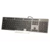 A4Tech KV-300H klávesnica USB QWERTY čierna, sivá