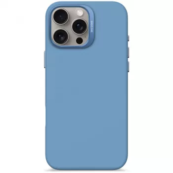 Decoded Silikónové puzdro Apple iPhone 16 Pro Max 17,5 cm modré