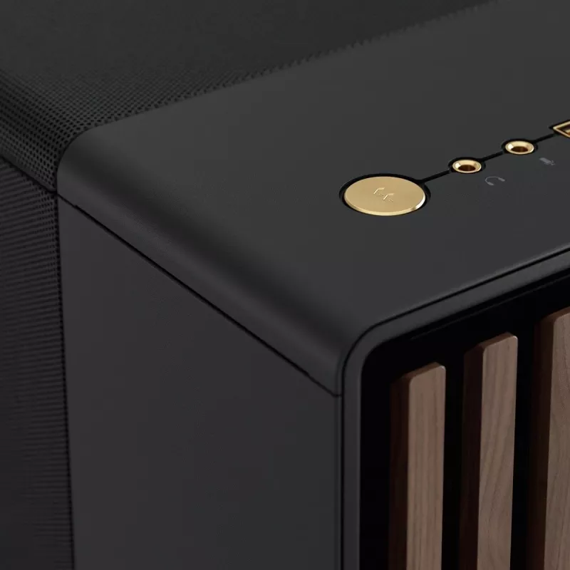 Fractal Design North Charcoal čierna Mesh Mid-Tower skriňa – čierna