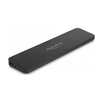 DeLOCK USB Type-C Triple Display dokovacia stanica 4K USB 5 Gbps LAN SD audio PD 80 W