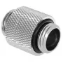 Barrow adaptér G1/4 samec na G1/4 samec otočný 14 mm bielo-strieborný TBX2D-02 WS
