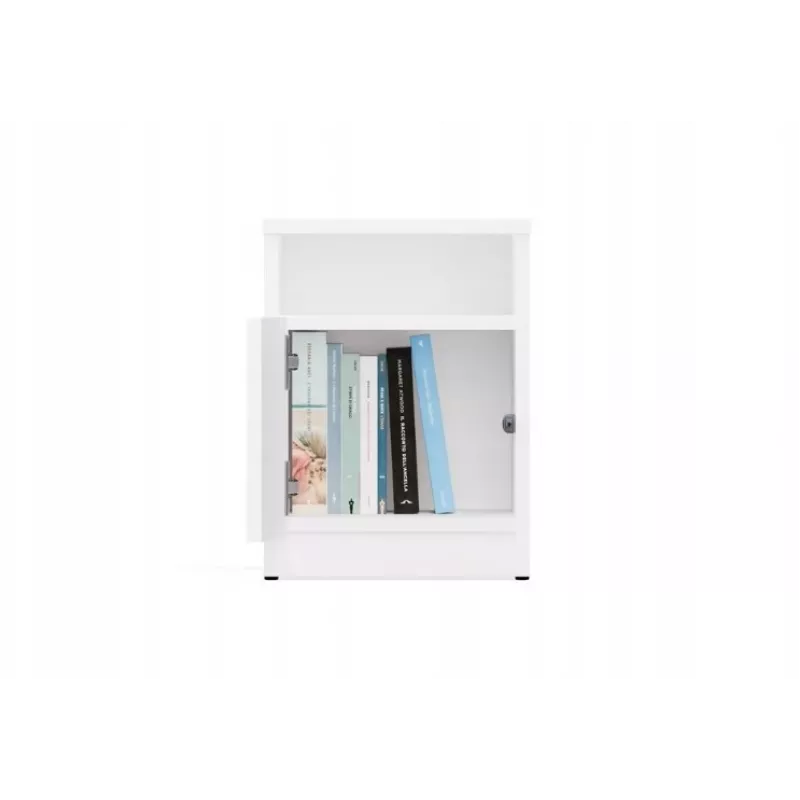GALAX 30/1D biela nočný stolík