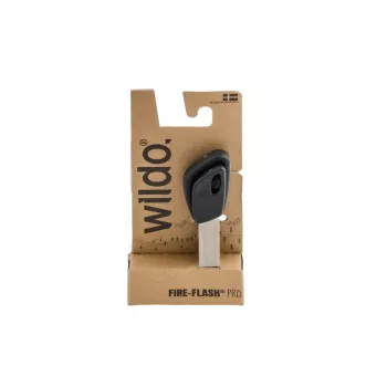 Wildo Fire-Flash Pro Large iskrový núdzový zapaľovač, ferrocerium, 76,2 mm, 29 g, čierny