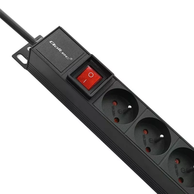 Zásuvkový blok pre RACK 16A PDU, 16xFRENCH, vertikálny