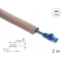 Káblový kanál DELOCK 20763 PVC hnedý 1 ks