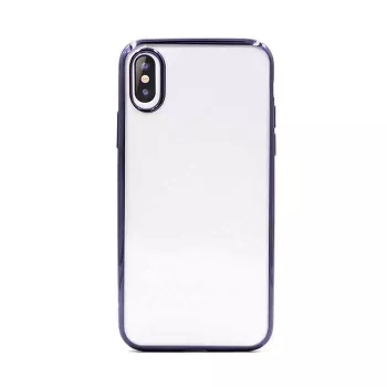 Mäkké ochranné puzdro Devia z TPU pre iPhone XS Max — čierna