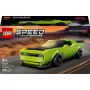 Stavebné hračkárske auto LEGO Speed Champions Dodge Challenger SRT Hellcat 77237 — 390 dielov, 1 minifigúrka, odporúčaný vek 9+