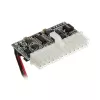 Napájací zdroj Akasa AK-PE080-03 interiérový 80 W čierny, modrý, červený, biely, žltý