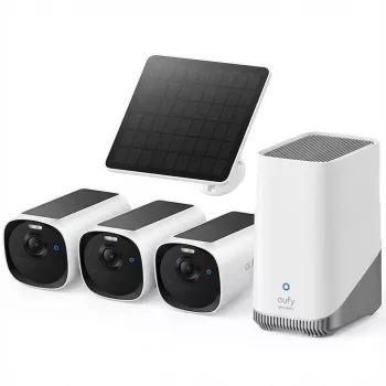 EUFY EufyCam E40 - Sieťová bezpečnostná kamera - odolná voči poveternostným vplyvom / prachu / UV žiareniu / vode - farba (deň/noc)