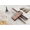 Ochranné puzdro iKins pre iPhone XS Max — kosoštvorcový vzor, čierna