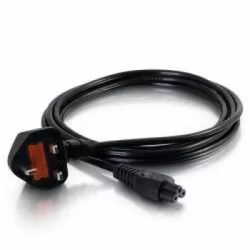 Napájací kábel UK, 230V 1,8m IEC-60320-C5 čierny