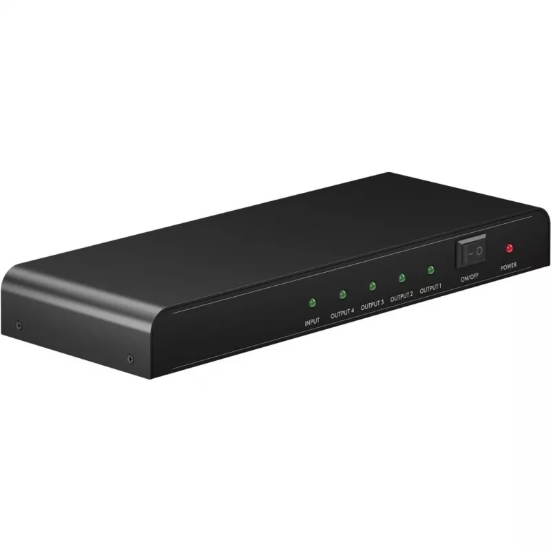 Goobay HDMI™ splitter 1 na 4 (4K @ 30 Hz) (58482)