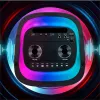 Prenosný reproduktor MANTA SPK0601B100, 100 W, Bluetooth, karaoke, bezdrôtový mikrofón, batéria, ekvalizér, disco osvetlenie