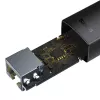 Baseus Lite Series USB na RJ45 sieťový adaptér, 100Mbit/s (čierny)