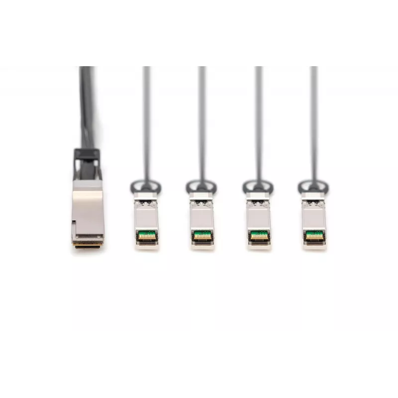 Digitus 40G QSFP+ na 4x SFP+ Direct Attach kábel 3m