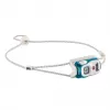 Petzl Bindi Teal, biela čelová lampa LED