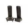 Panasonic KX-TG2512 DECT telefón sivý zobrazuje číslo volajúceho