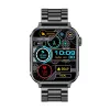 Smartwatch Colmi P80 oceľ čierna s Bluetooth a meračom tepu