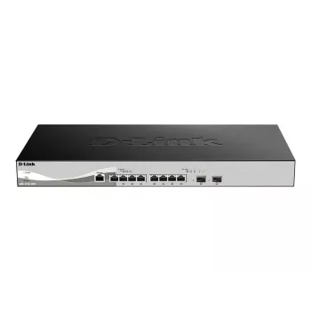D-Link DXS-1210-10TS Managed L2/L3 10G Ethernet (100/1000/10000) 1U čierna, strieborná
