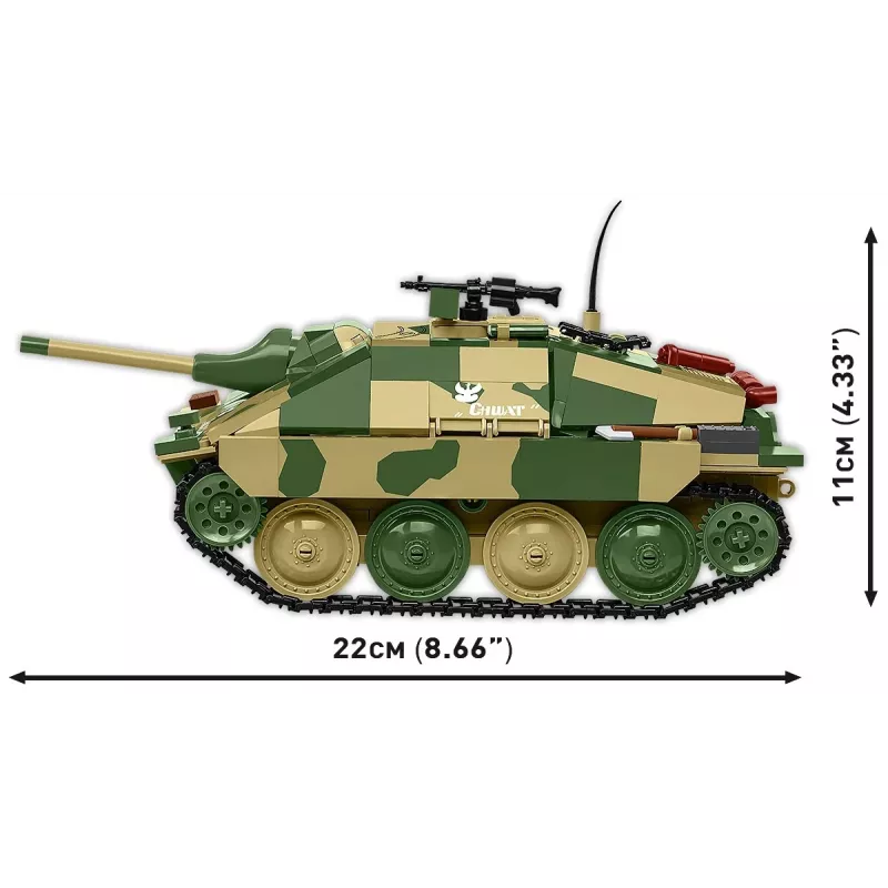 Stavebnica Cobi Blocks Jagdpanzer 38t Brave, 731 dielov