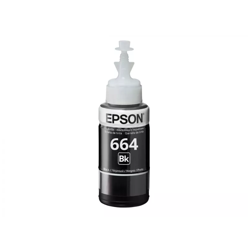 Atramentová fľaša Epson T6641 70ml čierna