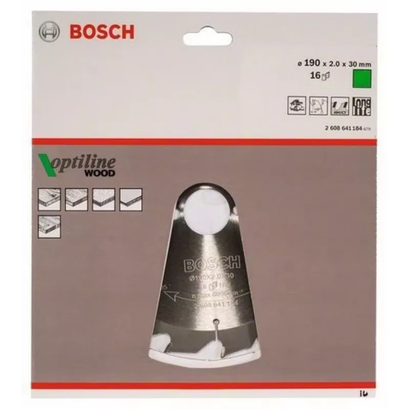 Bosch 2 608 641 184 kotúč pre okružnú pílu 19 cm 1 ks