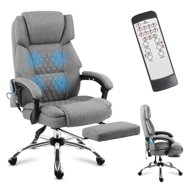 Boss 6.0 sivá otočná stolička
