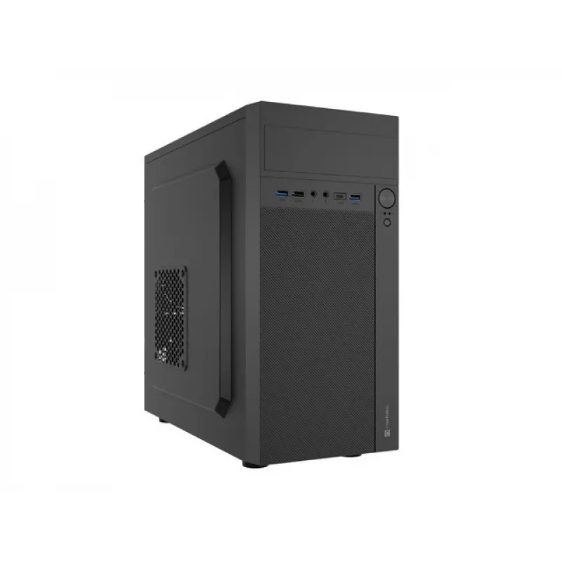 PC skriňa NATEC Helix Mini Tower čierna — microATX/Mini-ITX, 3×3,5