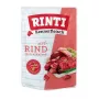 Mokré krmivo RINTI Kennerfleisch Beef 400 g — monoprotein hovädzie, kompletné krmivo pre dospelých psov, 400 g