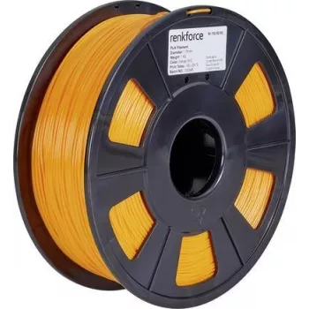 Renkforce RF-4511208 3D tlačový materiál kyselina polymliečna (PLA) oranžová 1 kg (RF-4511208)